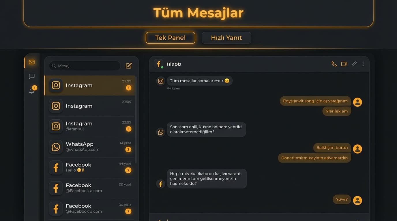 Çok Kanallı Müşteri İletişimi: Unified Inbox